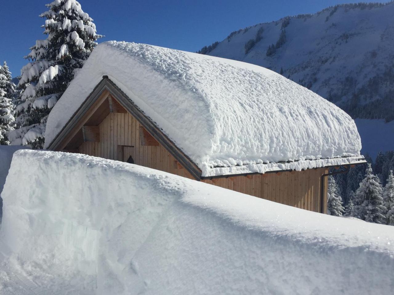 Feriendorf Walserland Damuels Exteriör bild
